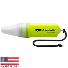 Load image into Gallery viewer, Princeton Tec Eco Flare Flashlight w/Key Ring Neon Yellow EF-2-NY
