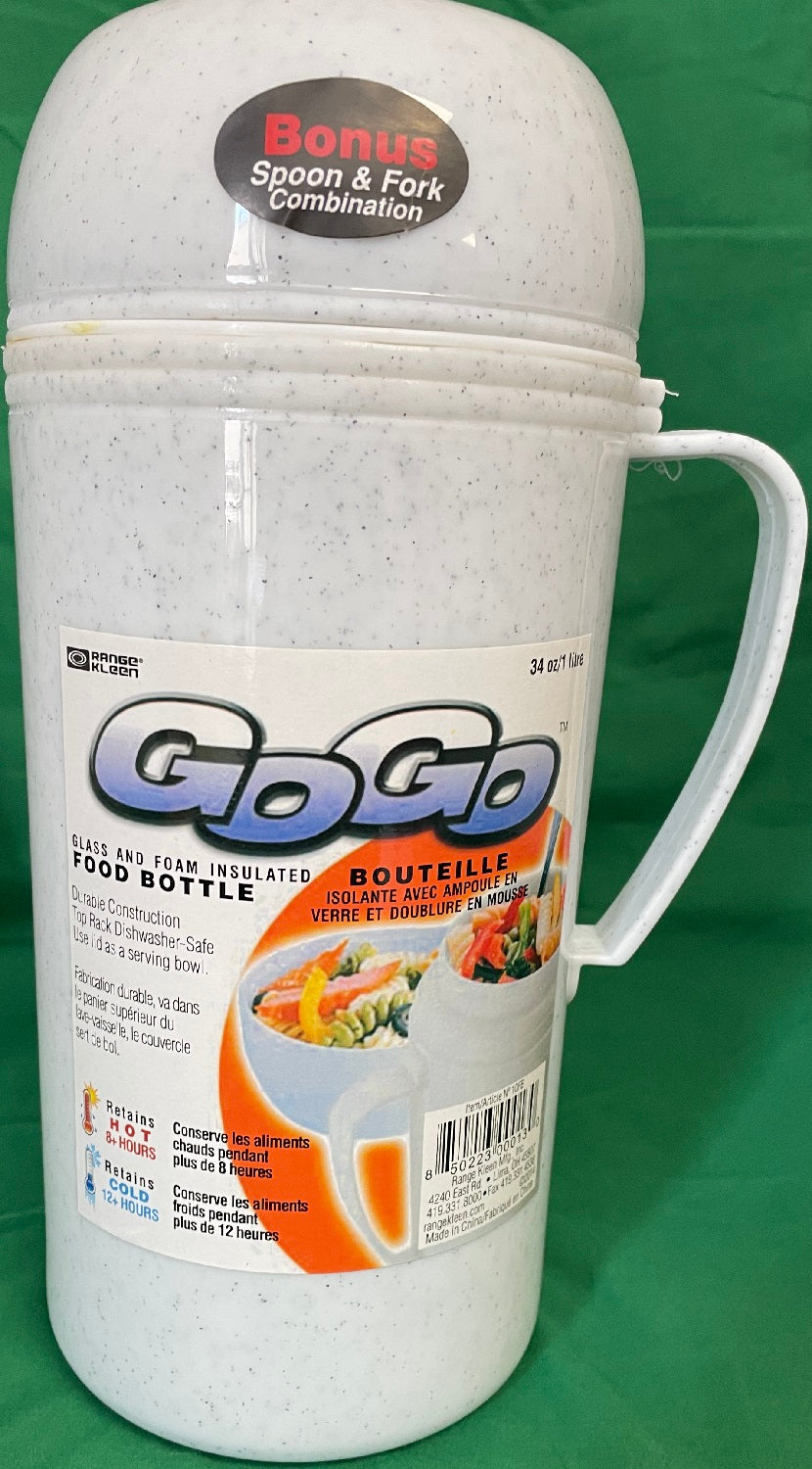 Range Kleen 34 oz Plastic Wide Mouth Bottle 10FB