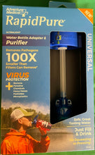 Load image into Gallery viewer, Adventure Medical RapidPure Universal Water Bottle Adapter &amp; Purifier 0160-0130
