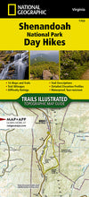 Load image into Gallery viewer, National Geographic TI Shenandoah National Park Day Hikes Topographic Map Guide TI00001703
