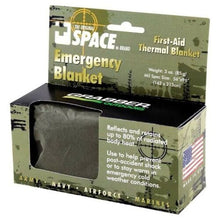 Load image into Gallery viewer, Grabber Outdoors Space Emergency Thermal Blanket 56&quot;x96&quot; Olive Green
