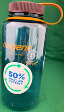 Load image into Gallery viewer, Nalgene Wide Mouth 32 oz Sustain Bottle Teal 2020-2132
