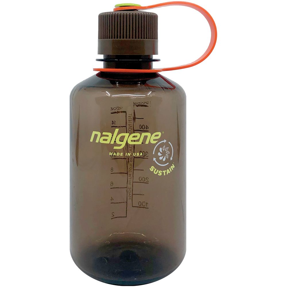 Nalgene Narrow Mouth 16 oz Sustain Bottle Olive 2020-0916