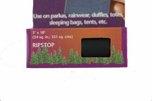 Load image into Gallery viewer, Kenyon K-Tape 3&quot; x 18&quot; Black Ripstop Nylon Adhesive-Backed Repair Tape
