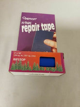 Load image into Gallery viewer, Kenyon K-Tape 3&quot; x 18&quot; Royal Blue Ripstop Nylon Adhesive-Backed Repair Tape
