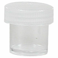 Load image into Gallery viewer, Nalgene 1oz Poly Straight-Side Wide Mouth Storage Bottle/Jar Clear w/White Lid
