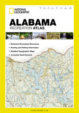Load image into Gallery viewer, National Geographic Alabama Recreation Atlas Map Road &amp; Topo Maps ST01020701
