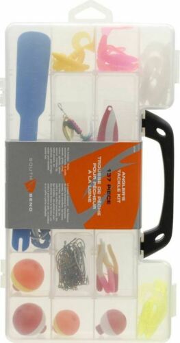 South Bend Fishing 137-Piece Angler's Deluxe Tackle Kit