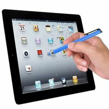 Load image into Gallery viewer, Atomic Micro Slim Green Stylus for Smart Phone/Tablet w/Rubber Tip &amp; Pocket Clip
