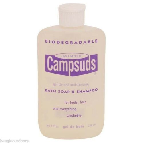 Sierra Dawn Campsuds Camp Soap 8oz Biodegradable Bath / Shampoo Lavender