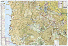 Load image into Gallery viewer, National Geographic California Skyline Boulevard Trails Illustrated Map TI00000815
