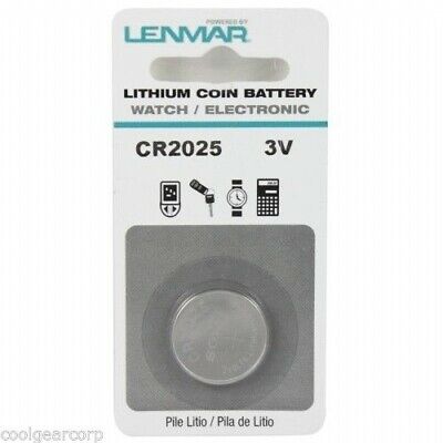 Lenmar / Sony 2025 / CR2025 Lithium Coin Button Battery 3-Volt WCCR2025