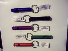 Load image into Gallery viewer, Liberty Mountain Large Aluminum Whistle Green 1-Pack Emergency/Signal/Survival

