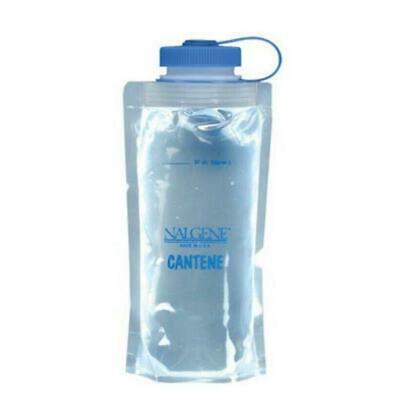 Nalgene Cantene Wide Mouth Loop-Top 48oz Water Bottle Flexible Storage Canteen