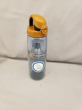 Load image into Gallery viewer, Nalgene On The Fly 24oz Water Bottle Clear Rhino w/Brown OTF Cap - BPA Free
