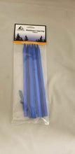 Load image into Gallery viewer, Liberty Mountain Blue Anodized Aluminum 9&quot; Y Tent Pegs / Stakes 6-Pack

