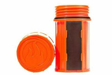 Load image into Gallery viewer, UCO Stormproof Waterproof Match Case Orange w/3 Strikers - Matchbox For Matches
