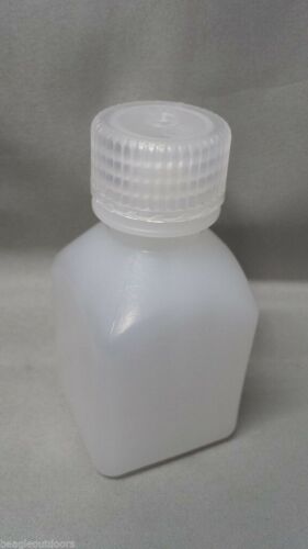 Nalgene Ultralite Narrow Mouth 2oz BPA-Free HDPE Square Storage Bottle