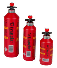 Load image into Gallery viewer, Trangia 0.5 L Red HDPE Fuel Bottle w/Safety Valve for Filling Alcohol Stoves
