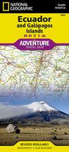 Load image into Gallery viewer, National Geographic Adventure Map Ecuador South America AD00003403
