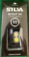 Load image into Gallery viewer, Silva Scout 3X Headlamp 300 Lumen Flashlight w/Batteries 37977
