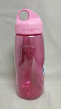 Load image into Gallery viewer, Nalgene N-Gen 53mm Wide Mouth 24oz Tritan Water Bottle Clr Pink w/Pink Loop Lid
