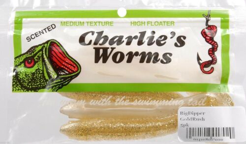 Charlie's Worms Big Dipper Gold Rush Charlies Worms 5-Pack 1702