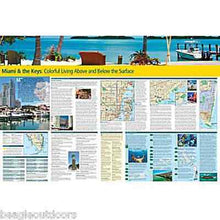 Load image into Gallery viewer, National Geographic City Destination Map Miami &amp; the Keys DC00620358
