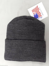 Load image into Gallery viewer, Liberty Mountain Basic SuperStretch Cuff Cap Gray Beanie Stocking Sock Hat
