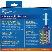 Load image into Gallery viewer, Adventure Medical RapidPure Scout In-Line Water Purifier 0160-0110
