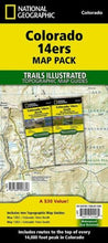Load image into Gallery viewer, Colorado 14ers Topographic Map Guide Bundle Pack TI01021206B
