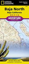 Load image into Gallery viewer, National Geographic Adventure Map Baja North: Baja CA (Mexico) AD00003103
