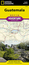Load image into Gallery viewer, National Geographic Adventure Map Guatemala AD00003110
