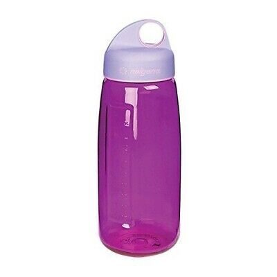 Nalgene N-Gen 53mm Wide Mouth 24oz Tritan Water Bottle Purple w/Purple Loop Lid