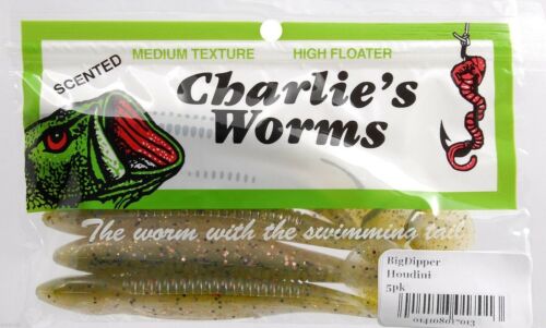 Charlie's Worms Big Dipper Houdini Charlies Worms 5-Pack 1701