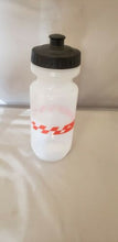 Load image into Gallery viewer, Specialized Big Mouth 21oz Bicycle Water Bottle Clear w/Red Racer &amp; Black Lid
