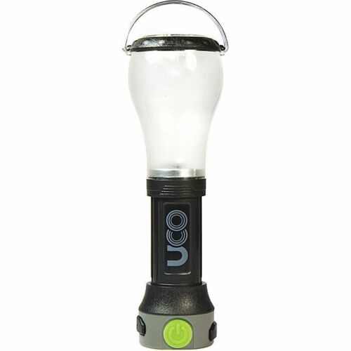 UCO Pika Rechargeable 150 Lumen LED Lantern + Flashlight Black--Small Tent Light