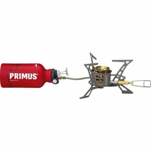 Primus Omni-Lite Ti Multi-Fuel Gas Stove w/Fuel Bottle, Windscreen & Stuff Sack