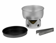 Load image into Gallery viewer, Mini Trangia Ultralight Cook Set w/Alcohol Stove, Windshield, Pot, Frypan
