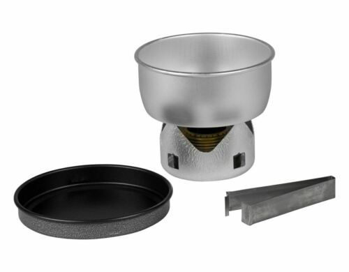 Mini Trangia Ultralight Cook Set w/Alcohol Stove, Windshield, Pot, Frypan