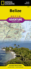 Load image into Gallery viewer, National Geographic Adventure Map Belize AD00003106

