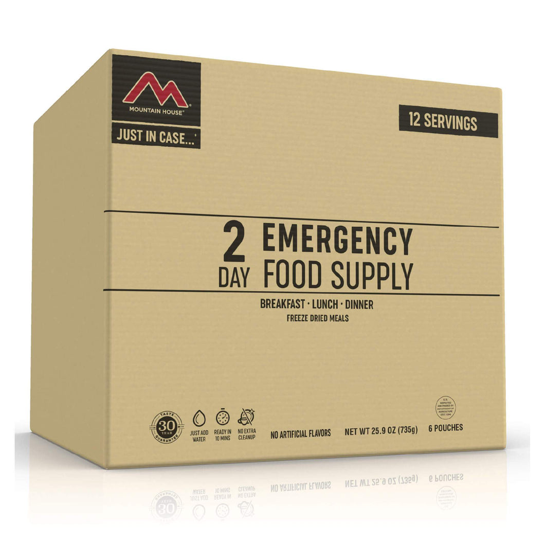 Mountain House Just In Case 2-Day Emergency Food Supply 82608