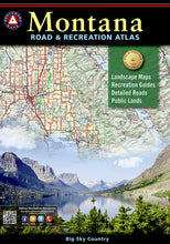 Load image into Gallery viewer, National Geographic Benchmark Montana Road &amp; Recreation Atlas Map BE0BENMTAT
