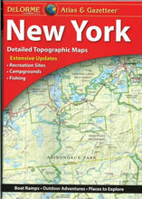 Load image into Gallery viewer, Delorme York NY Atlas &amp; Gazetteer Map Newest Edition Topographic / Road Maps
